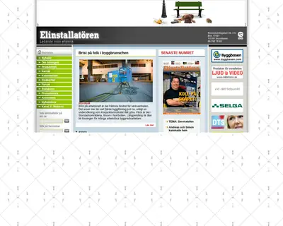 Elinstallatören startsida 2010