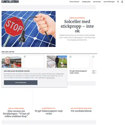 Elinstallatören startsida 2022