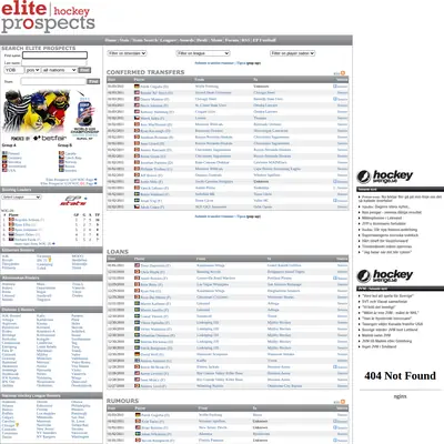 www.eliteprospects.com startsida 2011