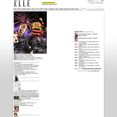Elle startsida 2010