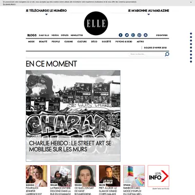 Elle startsida 2015