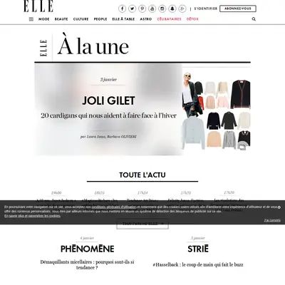 Elle startsida 2017