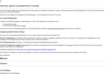 ELM Örkelljunga startsida 2020