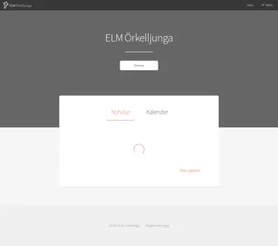 ELM Örkelljunga startsida 2021