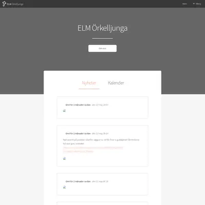 ELM Örkelljunga startsida 2024