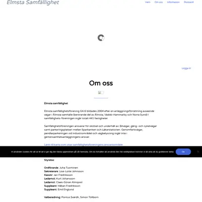 elmstavagar.se startsida 2025