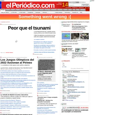Periodico startsida 2010