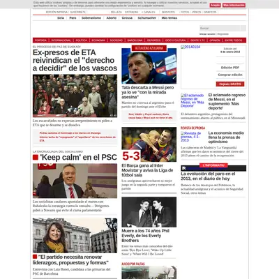 Periodico startsida 2014
