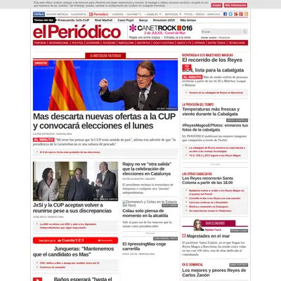 Periodico startsida 2016