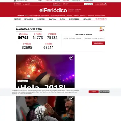 Periodico startsida 2018