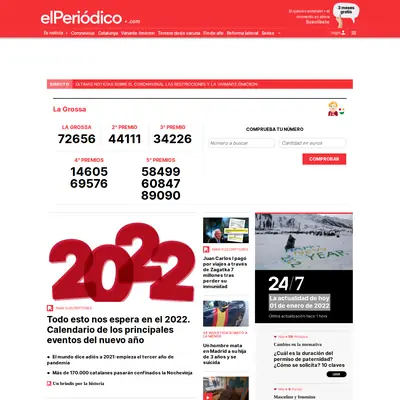 Periodico startsida 2022