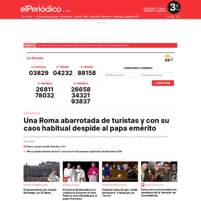 Periodico startsida 2023