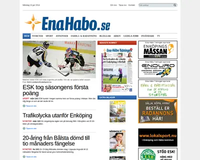 Ena-Håbo Tidningen startsida 2014