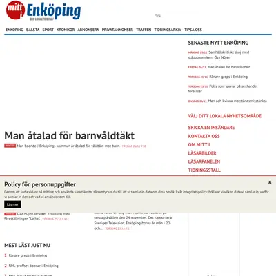Ena-Håbo Tidningen startsida 2021
