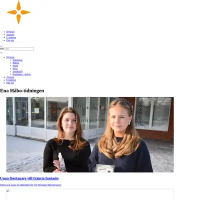 Ena-Håbo Tidningen startsida 2024