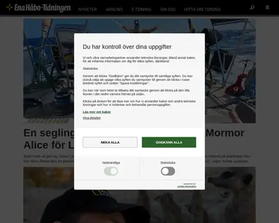 Ena-Håbo Tidningen startsida 2025