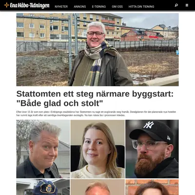 Ena-Håbo Tidningen startsida 2026