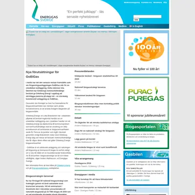 Energigas startsida 2016