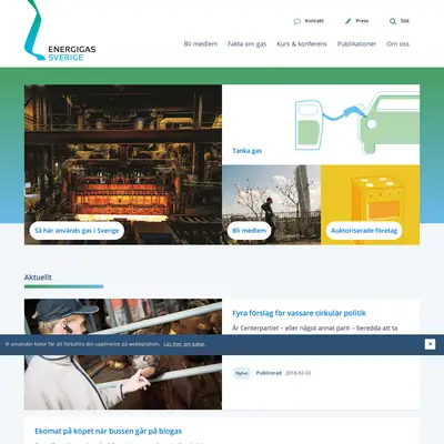 Energigas startsida 2018