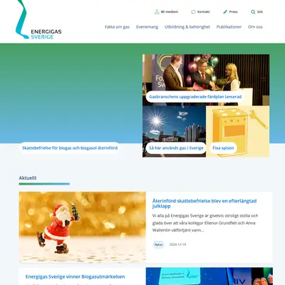 Energigas startsida 2025