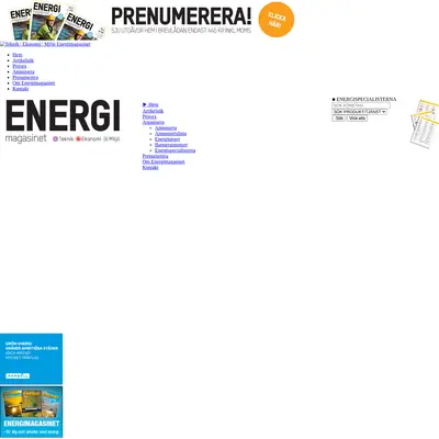 Energimagasinet startsida 2022