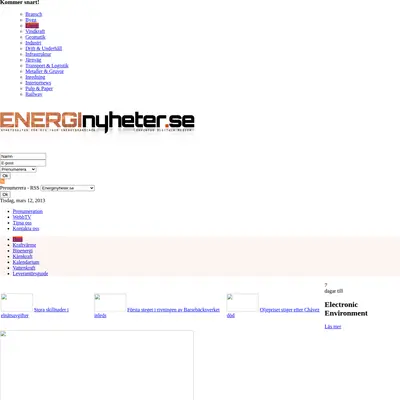Energinytt startsida 2013