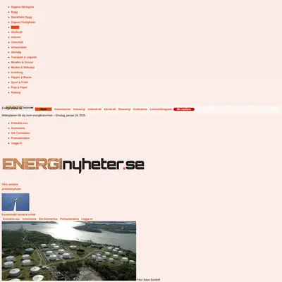 Energinytt startsida 2015