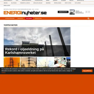 Energinytt startsida 2022