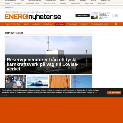 Energinytt startsida 2023