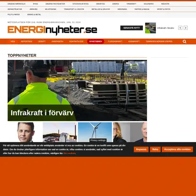 Energinytt startsida 2024