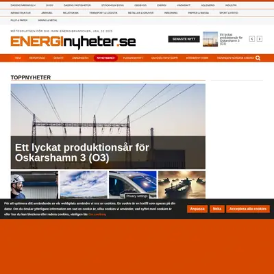 Energinytt startsida 2025