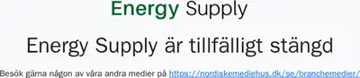 www.energy-supply.se/ startsida 2026