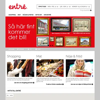 Entré startsida 2016