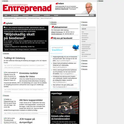 entreprenad.com startsida 2015