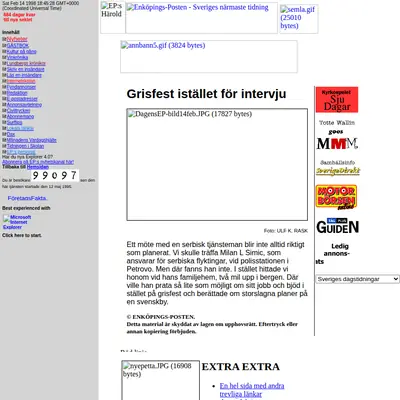 eposten startsida 1998