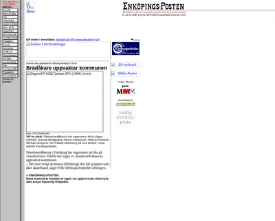 eposten startsida 1999
