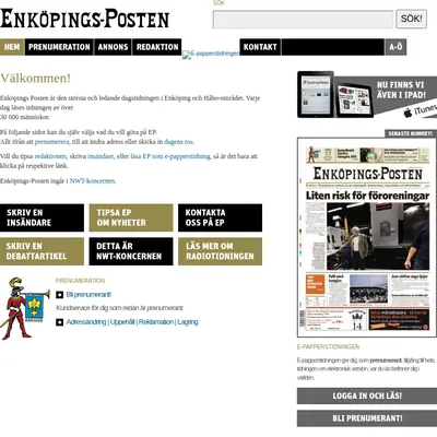 eposten startsida 2011