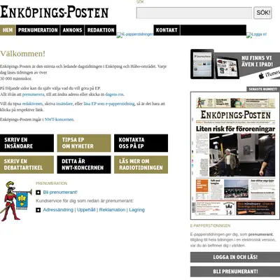 eposten startsida 2012