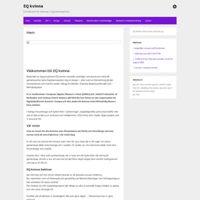 EQ kvinna startsida 2022