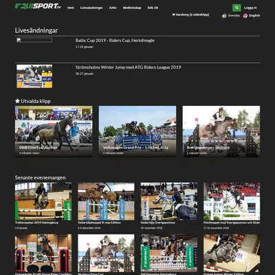equisport.tv startsida 2019