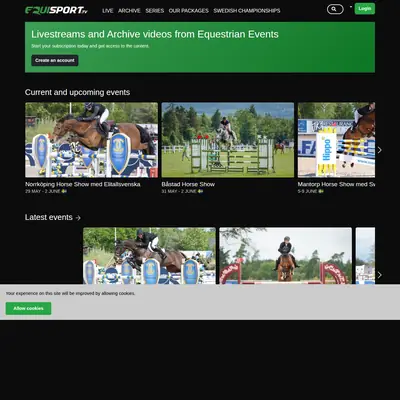 equisport.tv startsida 2024