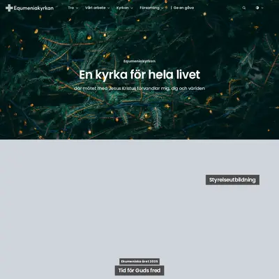 Equmeniakyrkan Söderhamn Församlingsblad startsida 2025