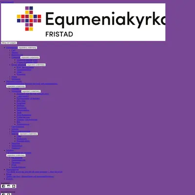 Equmeniakyrkan Fristad startsida 2020
