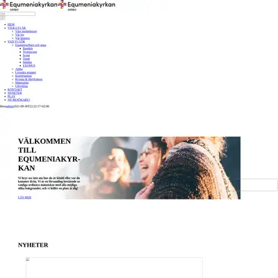 Equmeniakyrkan Gråbo live startsida 2022