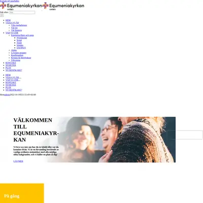 Equmeniakyrkan Gråbo live startsida 2023