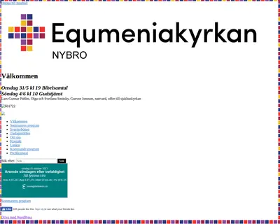 Equmeniakyrkan Nybro startsida 2017