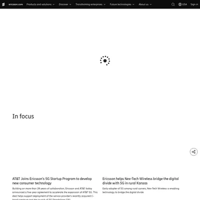 Ericsson Technology Review startsida 2023