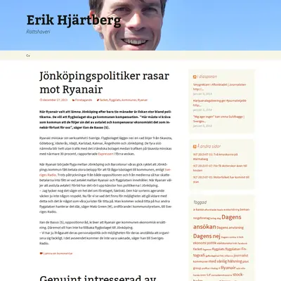 erikhjartberg.se startsida 2014