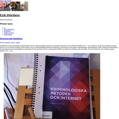 erikhjartberg.se startsida 2022