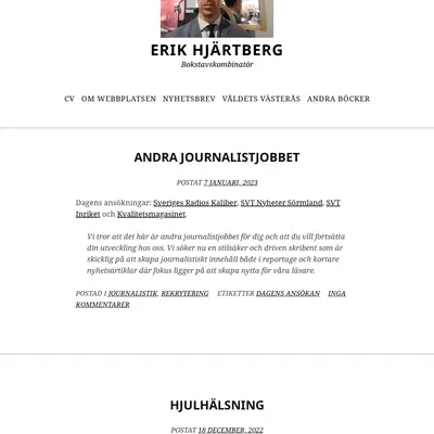 erikhjartberg.se startsida 2023